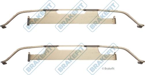 APEC BKT1285 - Set accesorii, placute frana - allinparts.ro