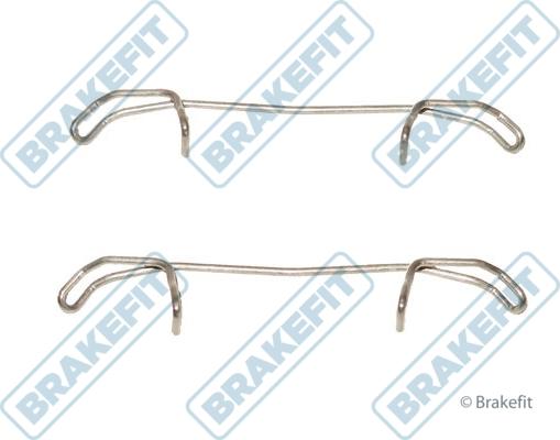 APEC BKT1278 - Set accesorii, placute frana allinparts.ro