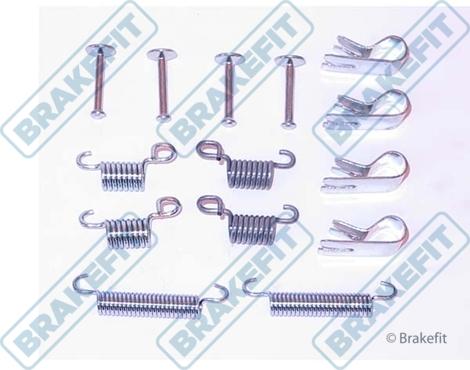 APEC BKT2049 - Set accesorii, saboti frana parcare - allinparts.ro