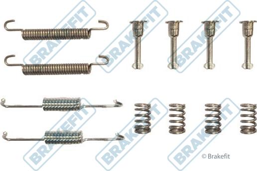 APEC BKT2078 - Set accesorii, saboti frana parcare - allinparts.ro