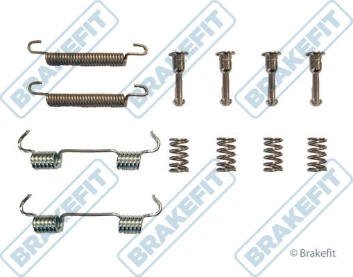 APEC BKT2072 - Set accesorii, saboti frana parcare - allinparts.ro