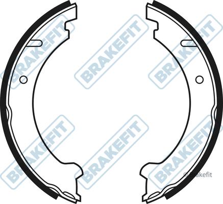 APEC BSH1094 - Set saboti frana, frana de mana allinparts.ro