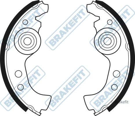 APEC BSH1092 - Set saboti frana allinparts.ro