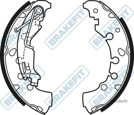 APEC BSH1049 - Set saboti frana - allinparts.ro