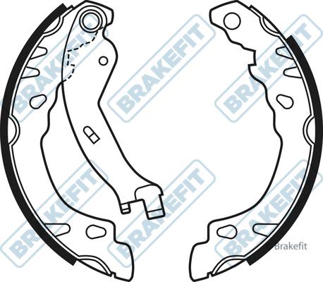 APEC BSH1047 - Set saboti frana - allinparts.ro
