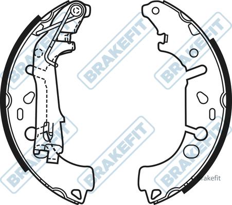 APEC BSH1050 - Set saboti frana allinparts.ro