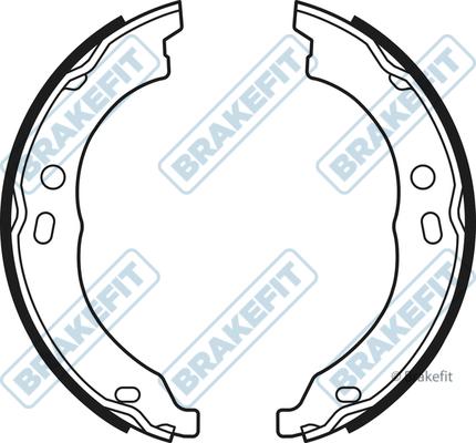 APEC BSH1057 - Set saboti frana, frana de mana - allinparts.ro