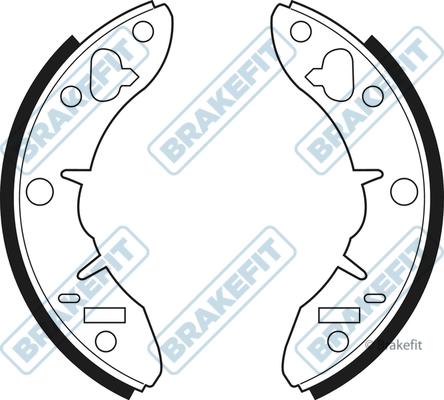 APEC BSH1001 - Set saboti frana - allinparts.ro