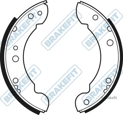 APEC BSH1087 - Set saboti frana - allinparts.ro