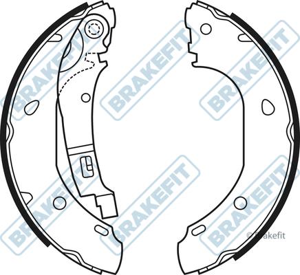 APEC BSH1035 - Set saboti frana - allinparts.ro