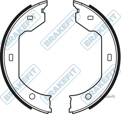 APEC BSH1037 - Set saboti frana, frana de mana allinparts.ro