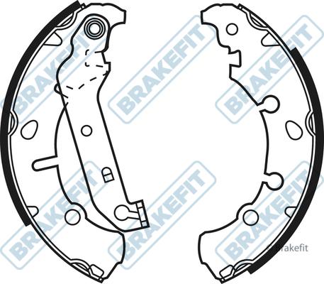 APEC BSH1026 - Set saboti frana - allinparts.ro