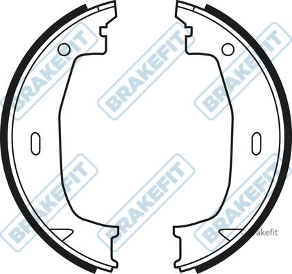 APEC BSH1022 - Set saboti frana, frana de mana - allinparts.ro
