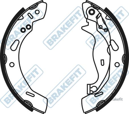 APEC BSH1074 - Set saboti frana - allinparts.ro