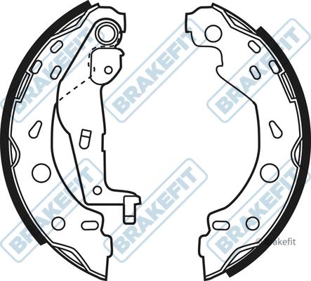 APEC BSH1108 - Set saboti frana allinparts.ro