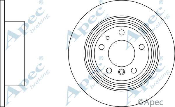 APEC DSK919 - Disc frana - allinparts.ro