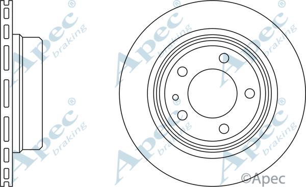 APEC DSK930 - Disc frana - allinparts.ro