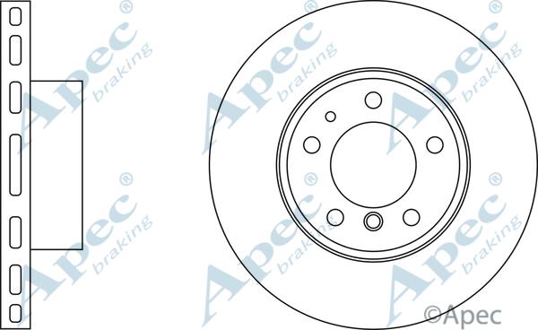 APEC DSK920 - Disc frana - allinparts.ro