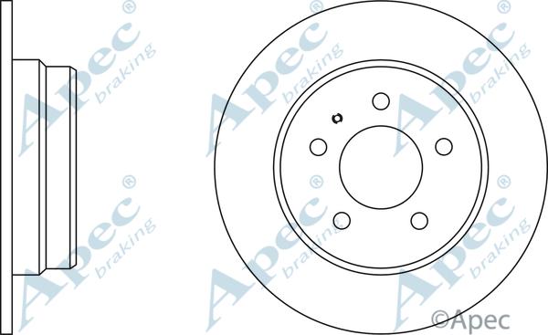 APEC DSK923 - Disc frana - allinparts.ro