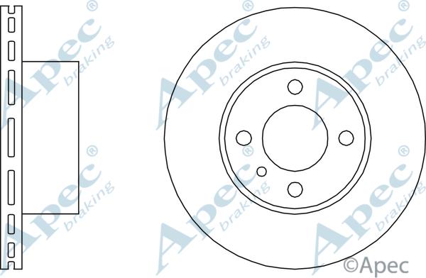 APEC DSK130 - Disc frana - allinparts.ro