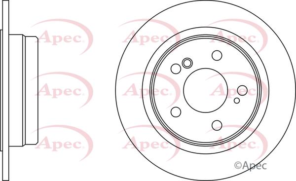 APEC DSK3460 - Disc frana allinparts.ro