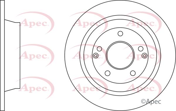 APEC DSK3530 - Disc frana allinparts.ro