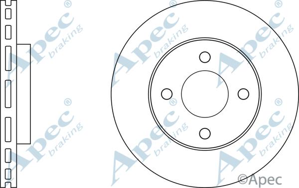 APEC DSK3092 - Disc frana allinparts.ro