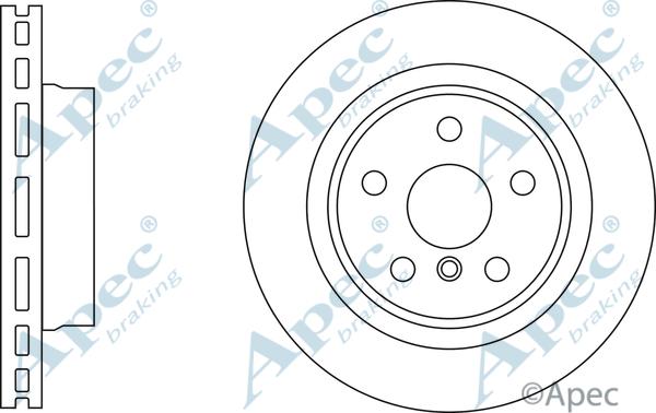 APEC DSK3169 - Disc frana allinparts.ro