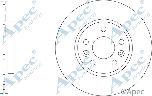 APEC DSK3390 - Disc frana - allinparts.ro
