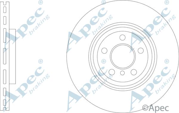 APEC DSK3324 - Disc frana allinparts.ro