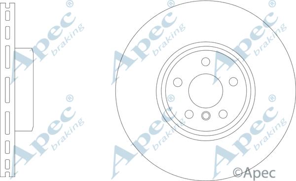 APEC DSK3325B - Disc frana - allinparts.ro