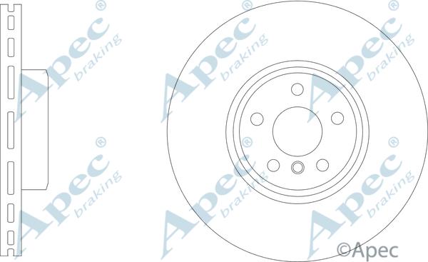 APEC DSK3325 - Disc frana - allinparts.ro