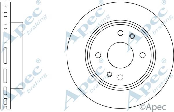 APEC DSK2972 - Disc frana allinparts.ro