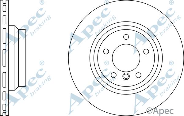 APEC DSK2413 - Disc frana allinparts.ro