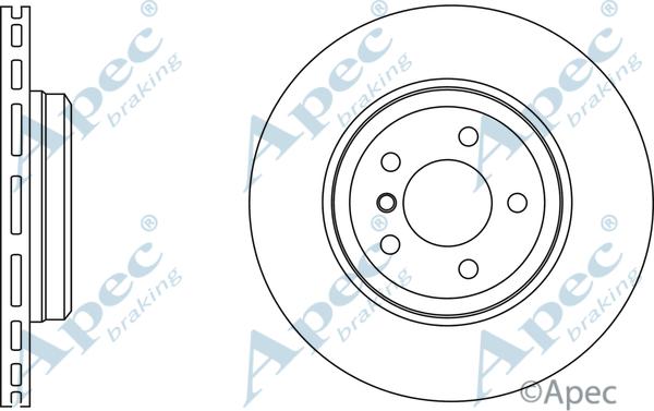 APEC DSK2607B - Disc frana - allinparts.ro