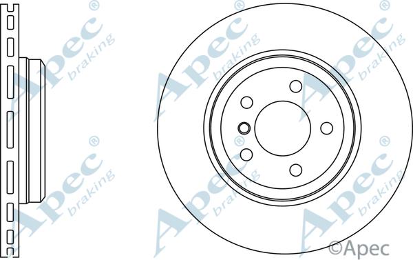 APEC DSK2607 - Disc frana - allinparts.ro