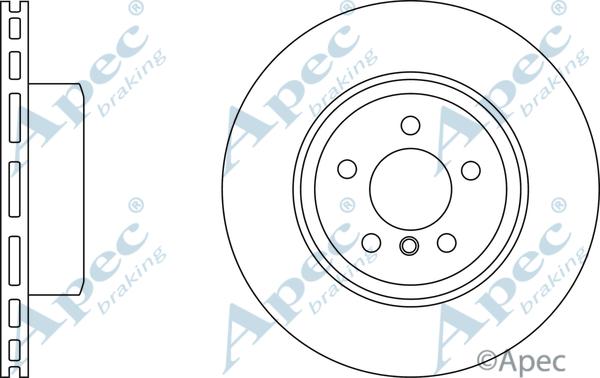 APEC DSK2622B - Disc frana - allinparts.ro