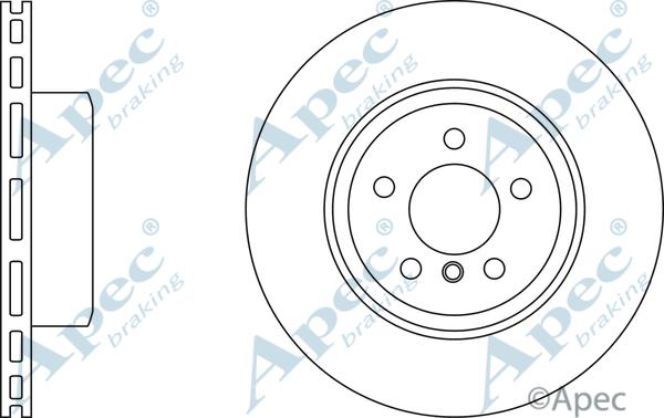 APEC DSK2622 - Disc frana - allinparts.ro