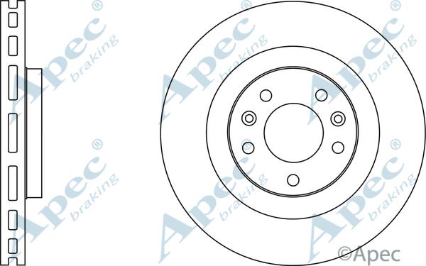 APEC DSK2679 - Disc frana - allinparts.ro