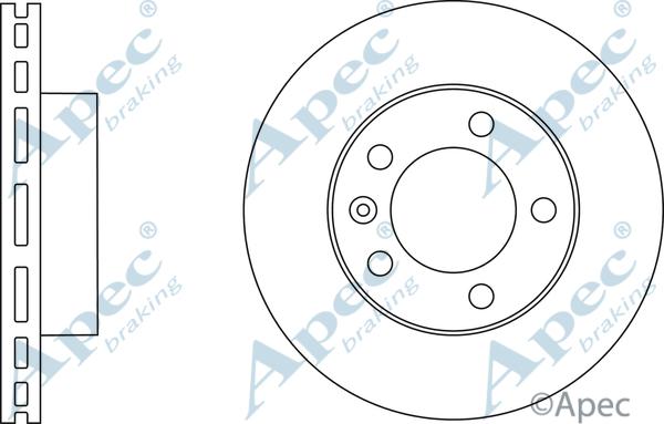 APEC DSK2838 - Disc frana allinparts.ro