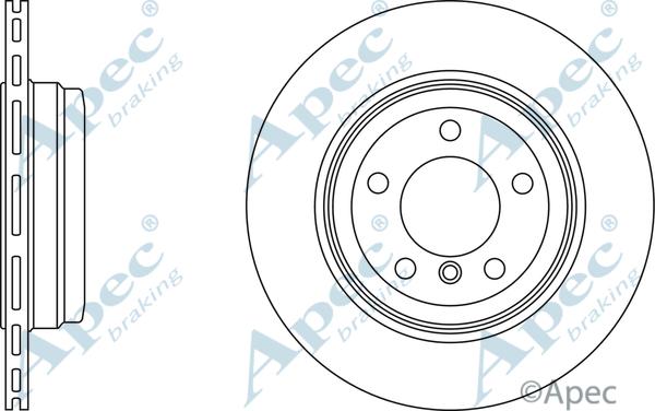 ALLIED NIPPON AND7324 - Disc frana - allinparts.ro