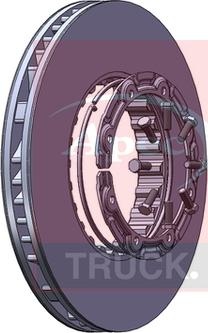 APEC DSK7034 - Disc frana - allinparts.ro