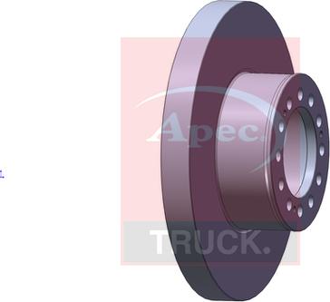 APEC DSK7076 - Disc frana - allinparts.ro