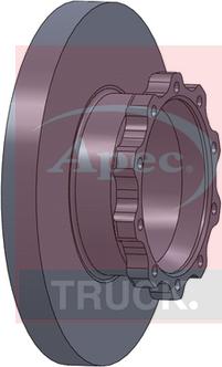 APEC DSK7072 - Disc frana - allinparts.ro