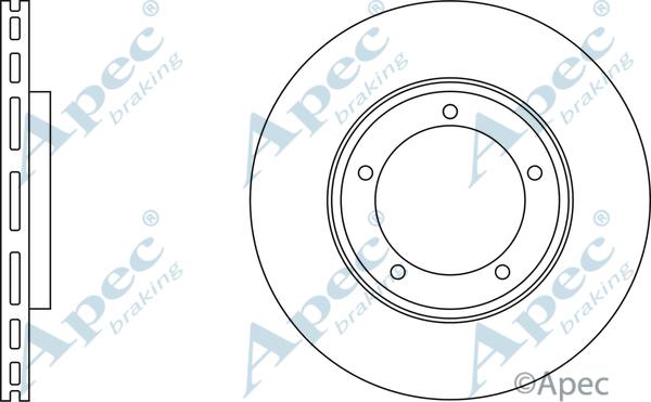 APEC DSK783 - Disc frana - allinparts.ro
