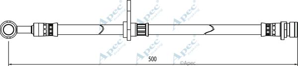 APEC HOS4045 - Furtun frana - allinparts.ro