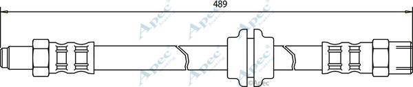APEC HOS3197 - Furtun frana - allinparts.ro