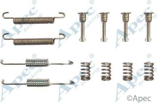 APEC KIT999 - Set accesorii, saboti frana parcare - allinparts.ro