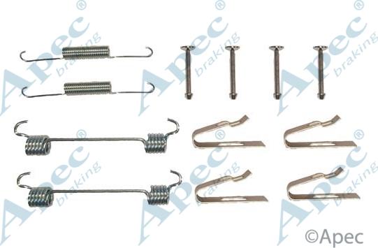 APEC KIT990 - Set accesorii, saboti frana parcare - allinparts.ro