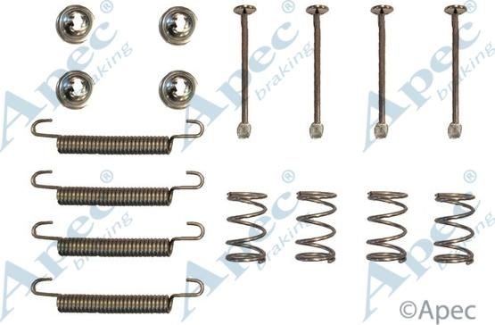 APEC KIT969 - Set accesorii, saboti frana parcare allinparts.ro